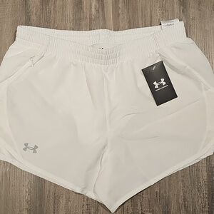 Under Armour White Shorts